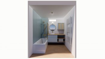 Salle de bain doux bleu (6)